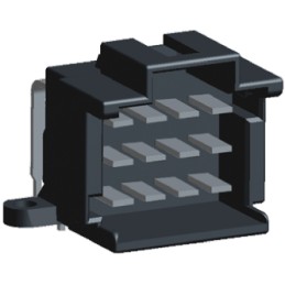 1 pcs - TE Connectivity, Timer Automotive Connector 12 Way, Solder Termination