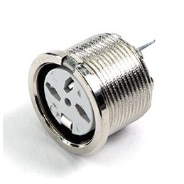 1 pcs - Deltron 5 Pole Din Socket, DIN 41524, DIN 45322, DIN 45326, DIN 45327, DIN 45329, 2A, 34 V ac/dc, Lockable, Female, PCB