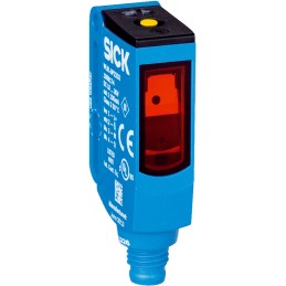 1 pcs - Sick Retroreflective Photoelectric Sensor, Block Sensor, 12 m Detection Range