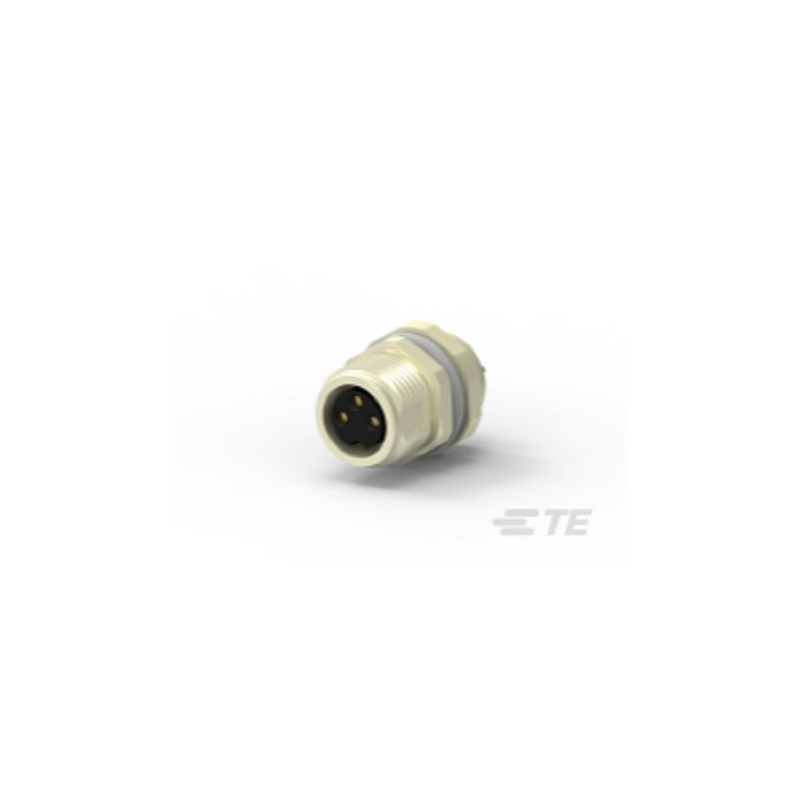 1 pcs - TE Connectivity Circular Connector, 3 Contacts, M8 Connector, Socket, Female