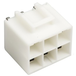 5 pcs - JST VL Series Straight Through Hole PCB Header, 8 Contact(s), 6.2mm Pitch, 2 Row(s), Shrouded