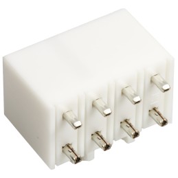 5 pcs - JST VL Series Straight Through Hole PCB Header, 8 Contact(s), 6.2mm Pitch, 2 Row(s), Shrouded