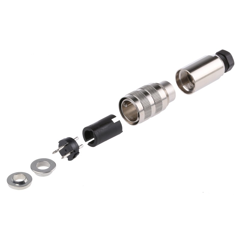 1 pcs - binder Circular Connector, 3 Contacts, Cable Mount, M16 Connector, Plug, Male, IP67, 423 Series