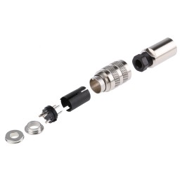 1 pcs - binder Circular Connector, 3 Contacts, Cable Mount, M16 Connector, Plug, Male, IP67, 423 Series