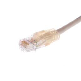 1 pcs - Decelect Cat5 Male RJ45 to Male RJ45 Ethernet Cable, U/UTP, Grey, 2m