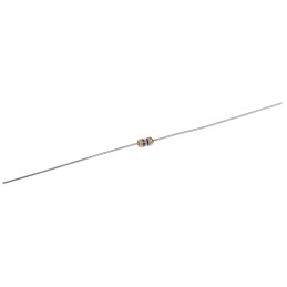 100 pcs - CFR16J47R TE Connectivity 47Ω Carbon Film Resistor 0.25W ±5% CFR16J47R