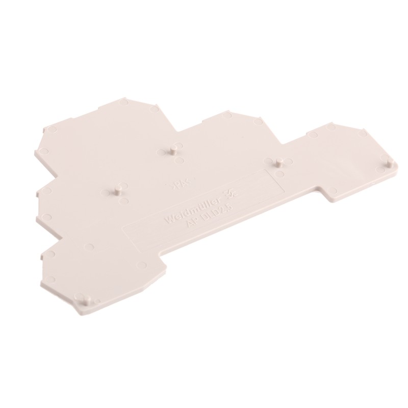 5 pcs - Weidmuller, AP DLD End Cover for use with DIN Rail Terminal Blocks