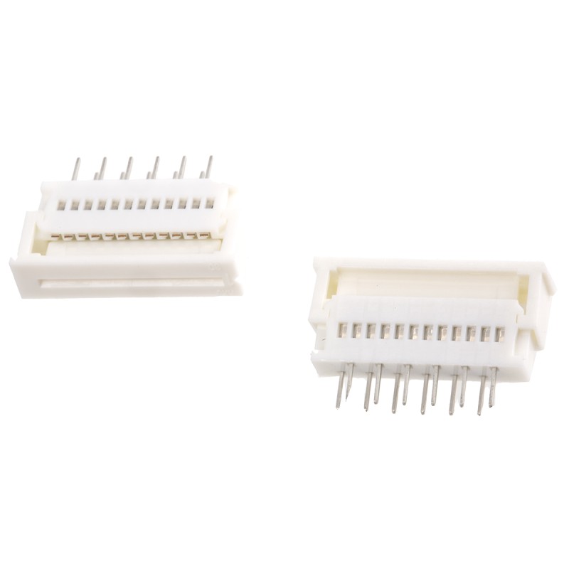 5 pcs - Molex, Easy-On, 5597 1.25mm Pitch 12 Way Straight Female FPC Connector, ZIF Vertical Contact