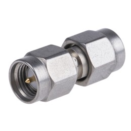 1 pcs - Radiall Straight 50Ω RF Adapter SMA Plug to SMA Plug 18GHz