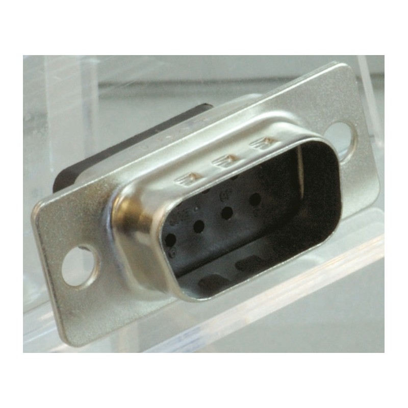 1 pcs - JAE 15 Way Cable Mount D-sub Connector Socket