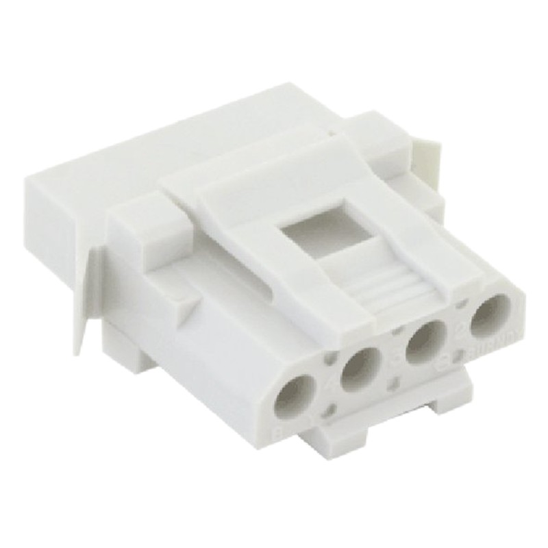 5 pcs - Souriau, SMS Female Connector Housing, 4 Way, 1 Row