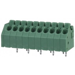 1 pcs - Phoenix Contact PTSA 1.5/10-3.5-Z Series PCB Terminal Block, 3.5mm Pitch, Through Hole Mount, 1-Row, Solder Termination