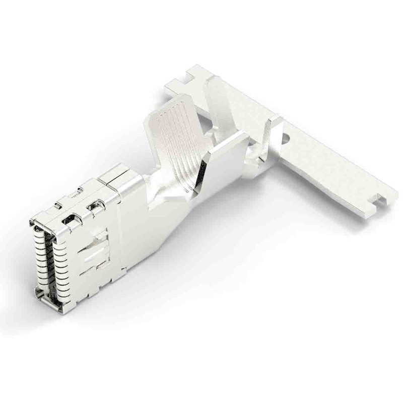 2 pcs - TE Connectivity Dynamic 8000 Series Female Crimp Terminal, 3AWG Max