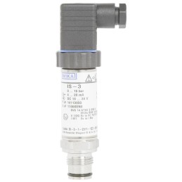 1 pcs - WIKA IS-3 Series Pressure Sensor, 0bar Min, 250bar Max, Absolute, Gauge, Vacuum Reading