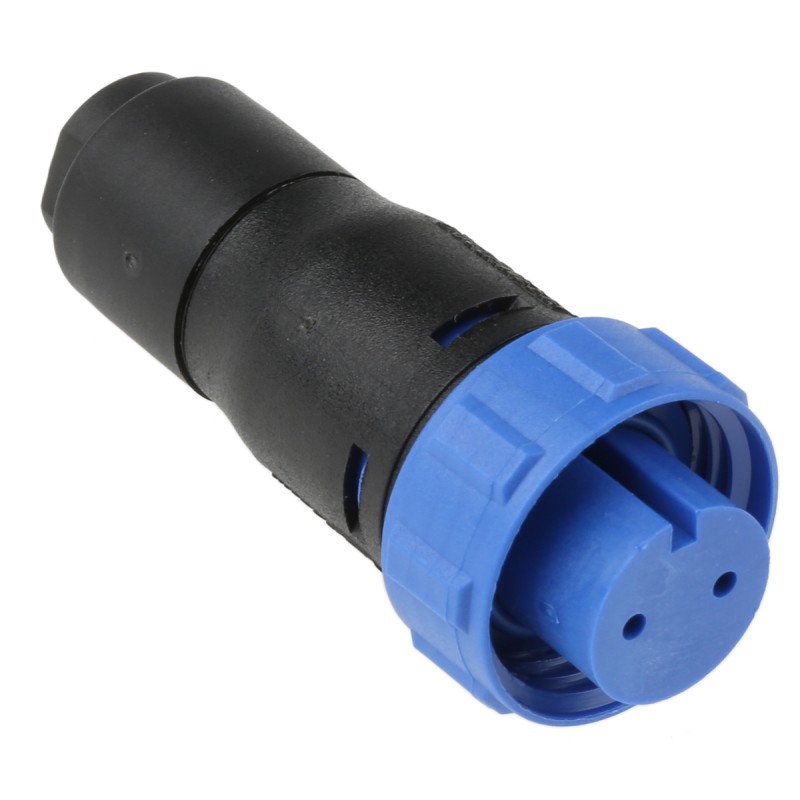 1 pcs - Bulgin Circular Connector, 2 Contacts, Cable Mount, Miniature Connector, Socket, Female, IP68, Buccaneer 400 Series