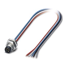 1 pcs - Phoenix Contact Male 5 way M8 to Bus Cable, 500mm