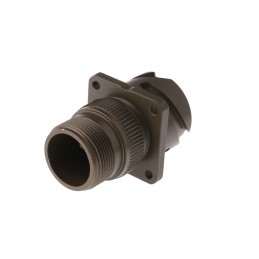 1 pcs - Amphenol Limited, 97B 10 Way Wall Mount MIL Spec Circular Connector Receptacle, Pin Contacts,Shell Size 18, Bayonet