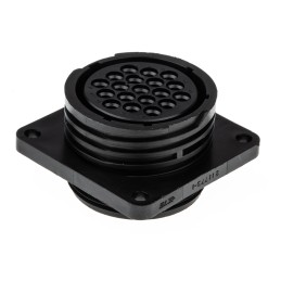 1 pcs - TE Connectivity Circular Connector, 19 Contacts, Panel Mount, Socket, Female, CPC Series 1 Series