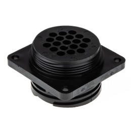 1 pcs - TE Connectivity Circular Connector, 19 Contacts, Panel Mount, Socket, Female, CPC Series 1 Series
