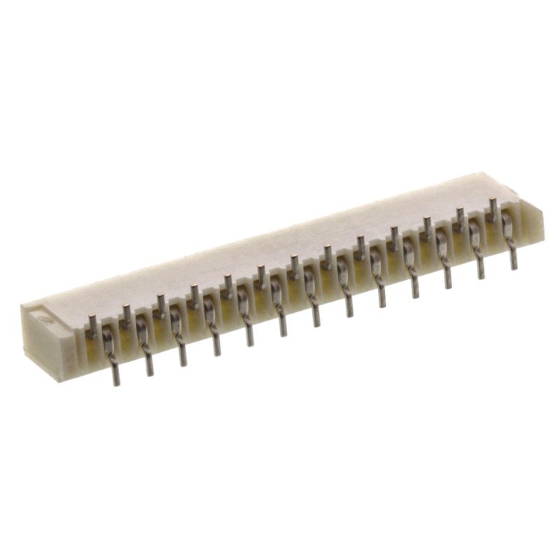10 pcs - Molex, Easy-On, 52808 1mm Pitch 26 Way Straight Female FPC Connector, Vertical Contact
