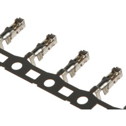 500 pcs - Molex DuraClik Series Female Crimp Terminal, 24AWG Min, 22AWG Max