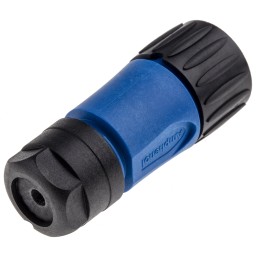 1 pcs - Amphenol Industrial Circular Connector, 7 Contacts, Cable Mount, Socket, Female, IP65, IP67, Ecomate Series