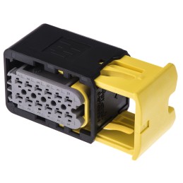 1 pcs - TE Connectivity, HDSCS Automotive Connector Socket 12 Way, Crimp Termination
