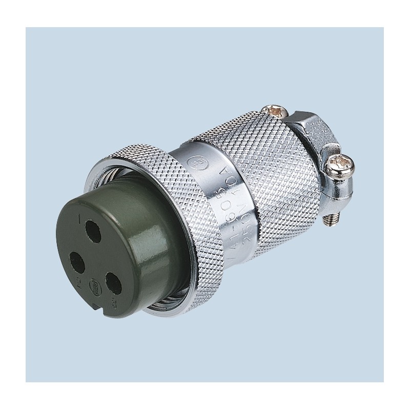 1 pcs - Nanahoshi Kagaku Circular Connector, 5 Contacts, Cable Mount, Plug, Female, NCS Series