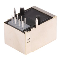 5 pcs - TE Connectivity 5558342 Series Female RJ45 Socket, Through Hole, Cat5