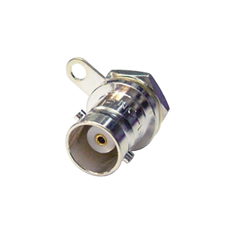 1 pcs - Tajimi Electronics, jack Panel Mount BNC Connector, 75Ω, Straight Body