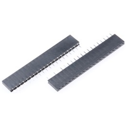 5 pcs - HARWIN Straight Through Hole Mount PCB Socket, 20-Contact, 1-Row, 2.54mm Pitch, Solder Termination