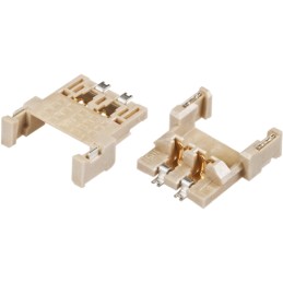 5 pcs - Hirose DF59 Series Straight Surface Mount PCB Socket, 4-Contact, 1-Row, 2mm Pitch, Solder Termination