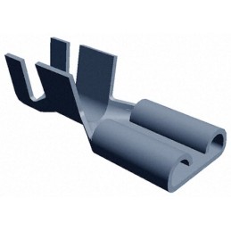 1 Pack of 12000 - TE Connectivity FASTON .250 Uninsulated Female Spade Connector, Receptacle, 6.35 x 0.81mm Tab Size, 4mm² to 6m