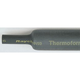 1 pcs - TE Connectivity Heat Shrink Tubing, Black 5mm Sleeve Dia. x 1.2m Length 2:1 Ratio, ZHTM Series