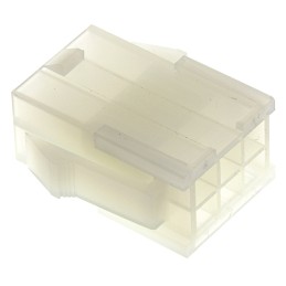 5 pcs - Molex, Mini-Fit Jr Male Connector Housing, 4.2mm Pitch, 6 Way, 2 Row