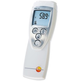 1 pcs - Testo 112 Wired Digital Thermometer for Food Industry Use, NTC, PT100 Probe, 1 Input(s), +300°C Max, ±0.5 °C Accuracy -