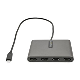 1 pcs - StarTech.com USB C to HDMI Adapter, USB C, 4 Supported Display(s) - 1080p @ 60Hz