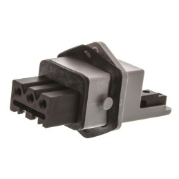 1 pcs - Hirschmann, ST IP54 Black, Grey Panel Mount 3P + E Industrial Power Socket, Rated At 16A, 250 V, 400 V