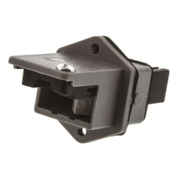 1 pcs - Hirschmann, ST IP54 Black, Grey Panel Mount 3P + E Industrial Power Socket, Rated At 16A, 250 V, 400 V