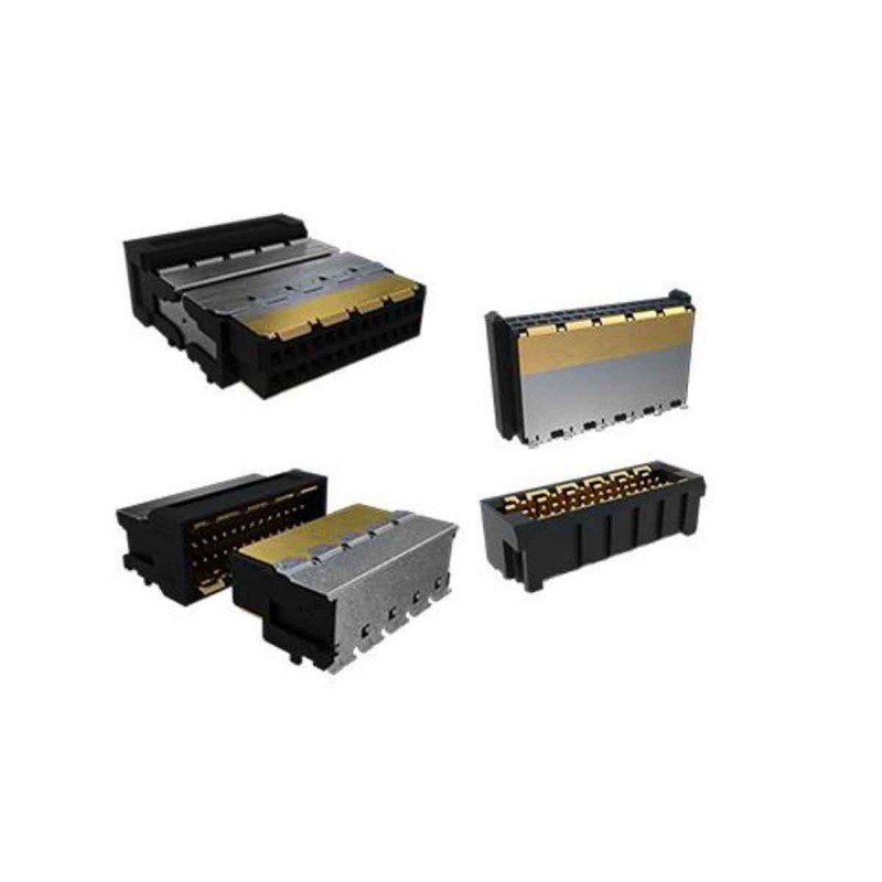 1 pcs - Amphenol Communications Solutions Minitek Microspeed Series Right Angle Surface Mount PCB Socket, 32-Contact, 1-Row,