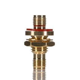 1 pcs - RS PRO Straight 50Ω Coaxial Adapter SMA Socket to SMA Socket 18GHz