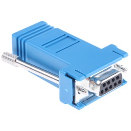 1 pcs - RS PRO D Sub Adapter Female 9 Way D-Sub to Female RJ45
