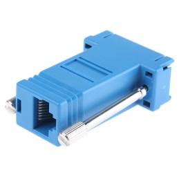 1 pcs - RS PRO D Sub Adapter Female 9 Way D-Sub to Female RJ45