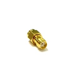 1 pcs - RS PRO Straight 50Ω Coaxial Adapter SMA Plug to SMA Socket 6GHz