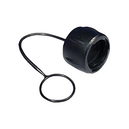 1 pcs - Souriau UTS MIL-C-26482, MIL-STD-1344 Female Dust Cap, Shell Size 8 IP68 Rated, Polyamide