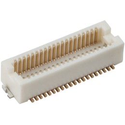 5 pcs - Hirose DF12 Series Straight Surface Mount PCB Header, 50 Contact(s), 0.5mm Pitch, 2 Row(s), Shrouded