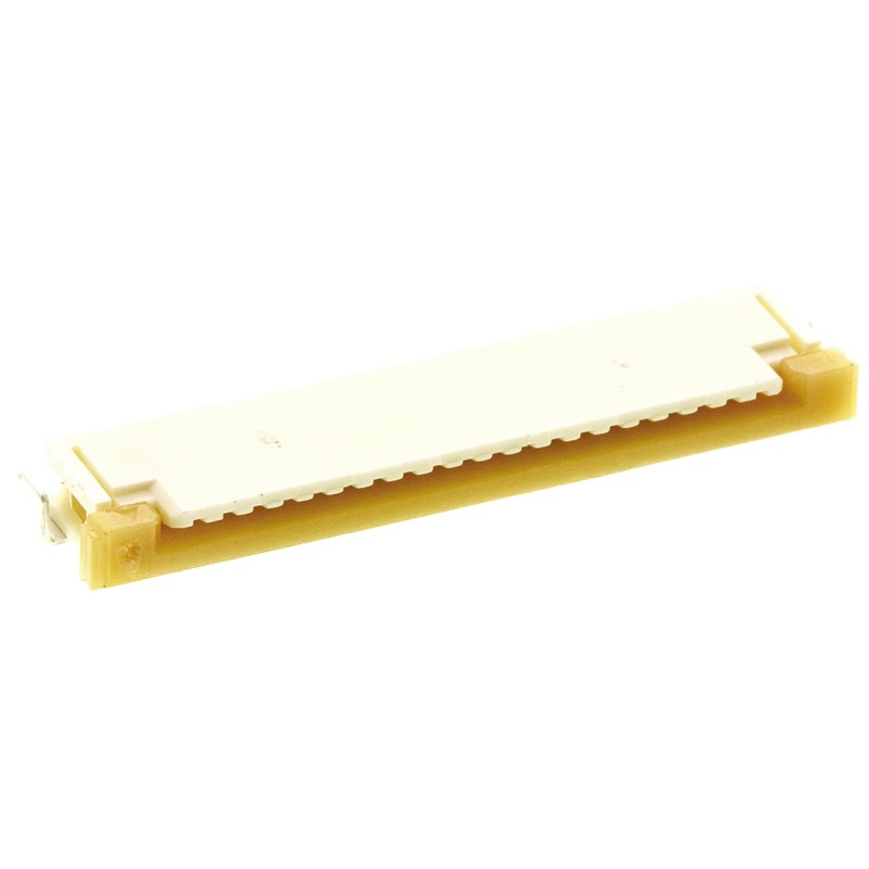 200 pcs - Molex, Easy-On, 52207 1mm Pitch 20 Way Right Angle Female FPC Connector, ZIF Top Contact
