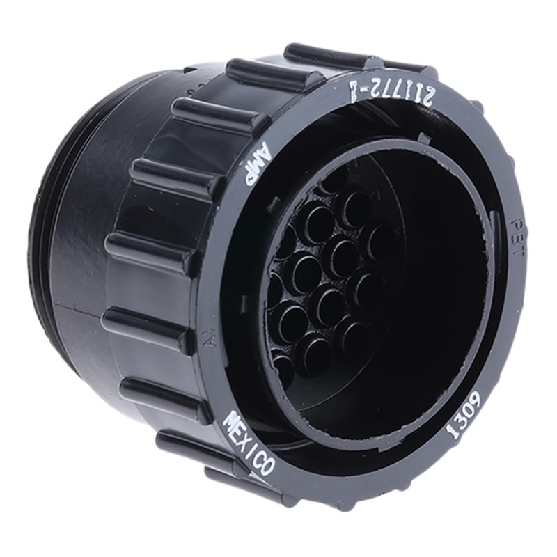 1 pcs - TE Connectivity Circular Connector, 19 Contacts, Cable Mount, Plug, Male, CPC Series 1 Series