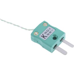 1 pcs - RS PRO Type K Thermocouple 5m Length, 1/0.3mm Diameter - +250°C