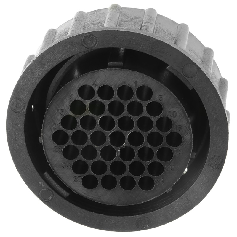 1 pcs - TE Connectivity Circular Connector, 37 Contacts, Cable Mount, Female